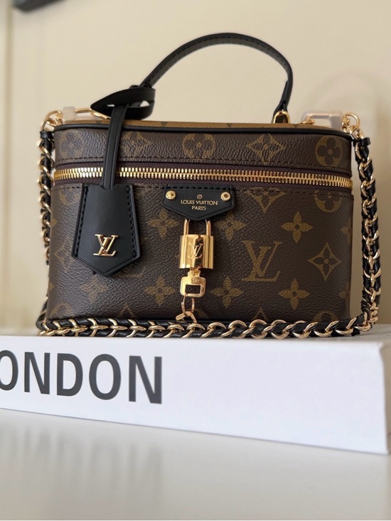 Louis Vuitton Handbags - Brown luxury monogram mini bag #handbag #luxury #vanity